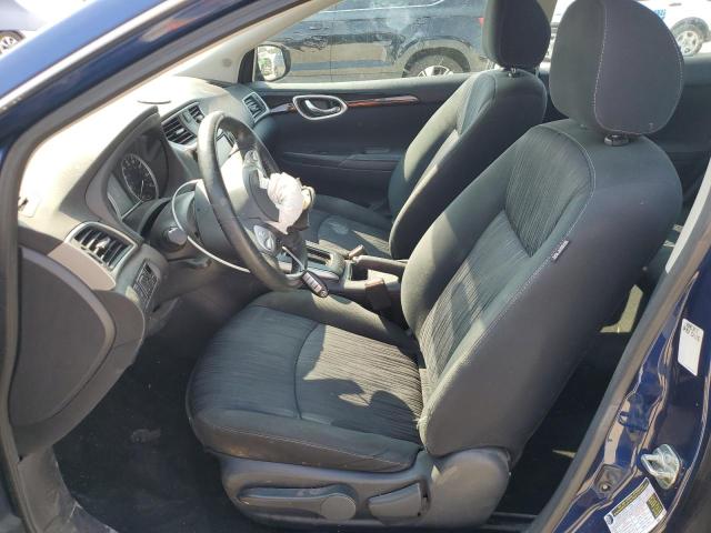 3N1AB7AP3KY308567 - 2019 NISSAN SENTRA S BLUE photo 7