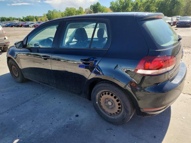 WVWDB7AJ2CW212086 - 2012 VOLKSWAGEN GOLF BLACK photo 2