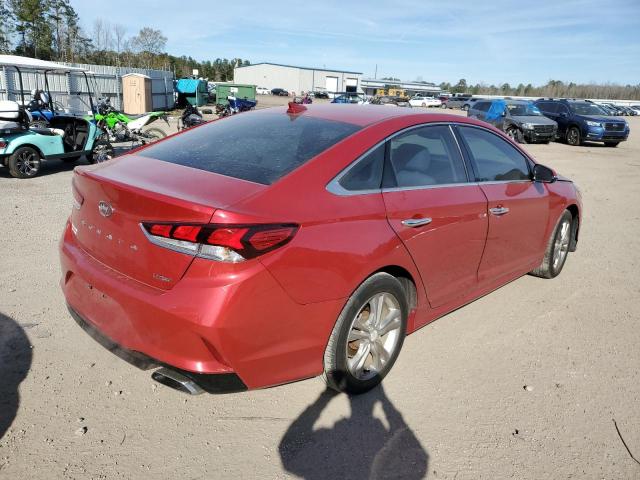 5NPE34AF4JH601021 - 2018 HYUNDAI SONATA SPORT RED photo 3