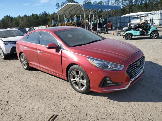 5NPE34AF4JH601021 - 2018 HYUNDAI SONATA SPORT RED photo 4