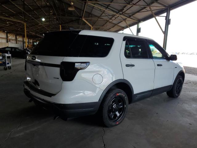 1FM5K8AR0KGB23511 - 2019 FORD EXPLORER POLICE INTERCEPTOR WHITE photo 3