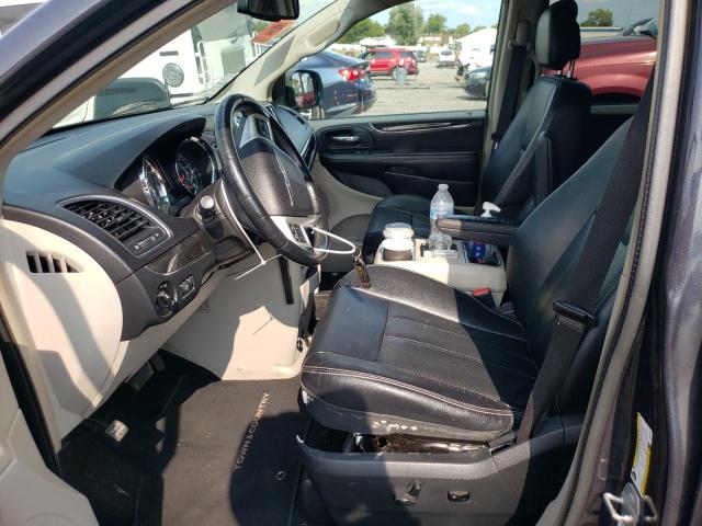 2C4RC1BG1ER310959 - 2014 CHRYSLER TOWN & COU TOURING BLUE photo 7