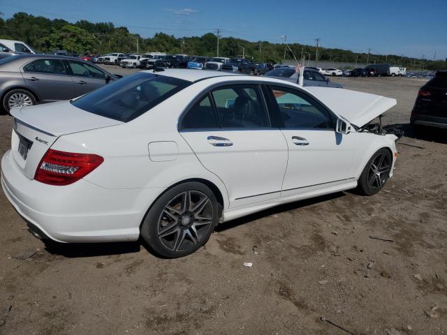 WDDGF8AB1EA946112 - 2014 MERCEDES-BENZ C 300 4MATIC WHITE photo 3