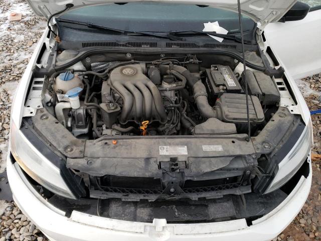 3VW2K7AJ8CM404505 - 2012 VOLKSWAGEN JETTA BASE 白色 照片 11