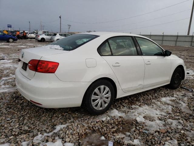 3VW2K7AJ8CM404505 - 2012 VOLKSWAGEN JETTA BASE 白色 照片 3