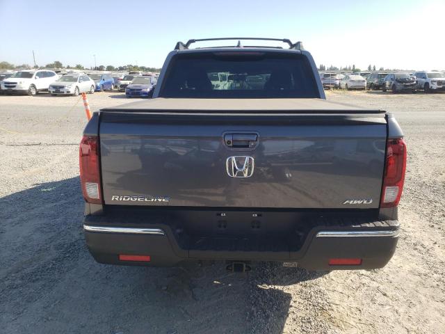 5FPYK3F65HB025815 - 2017 HONDA RIDGELINE RTL GRAY photo 6