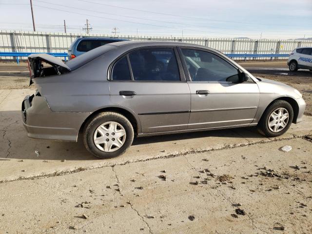 1HGES16315L016027 - 2005 HONDA CIVIC DX VP GRAY photo 3