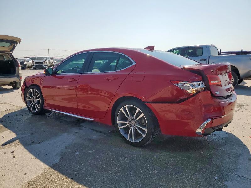 19UUB2F4XKA010258 - 2019 ACURA TLX TECHNOLOGY RED photo 2