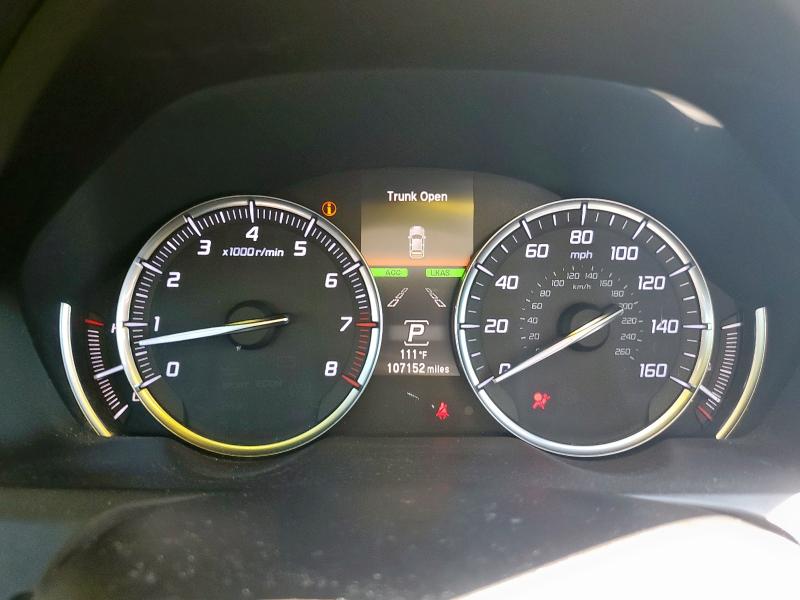 19UUB2F4XKA010258 - 2019 ACURA TLX TECHNOLOGY RED photo 9