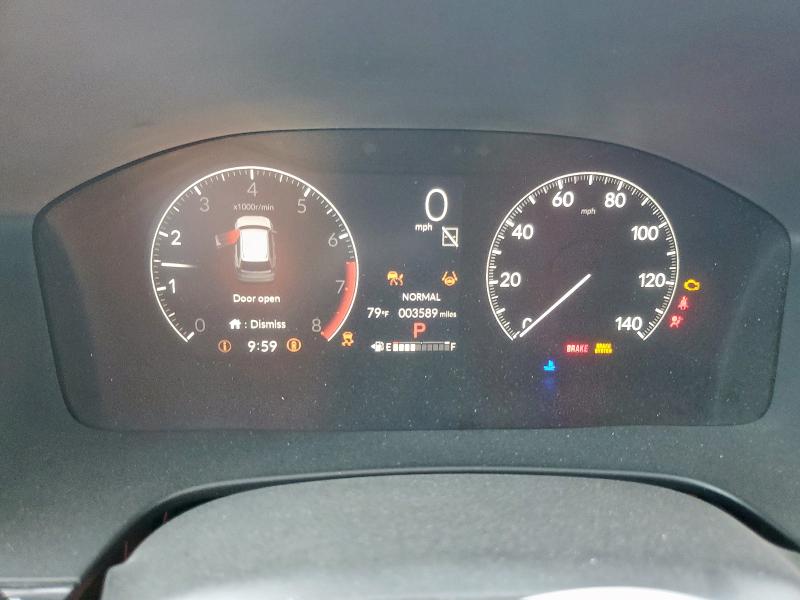 2HKRS4H46TH403729 - 2026 HONDA CR-V EX შავი ფოტო 9