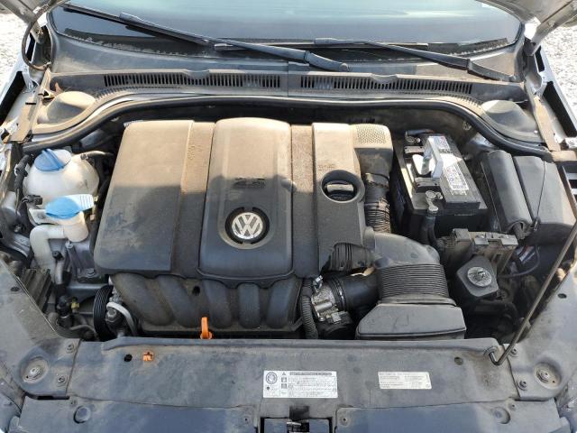 3VWDX7AJ7CM461465 - 2012 VOLKSWAGEN JETTA SE ვერცხლისფერი ფოტო 11