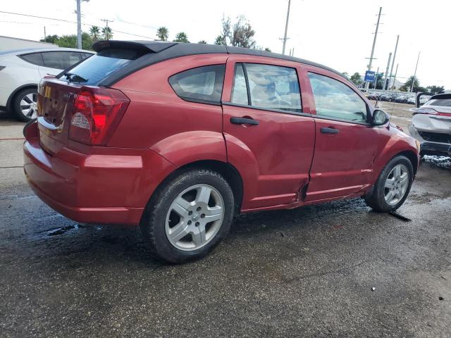 1B3HB48B68D546026 - 2008 DODGE CALIBER SXT RED photo 3