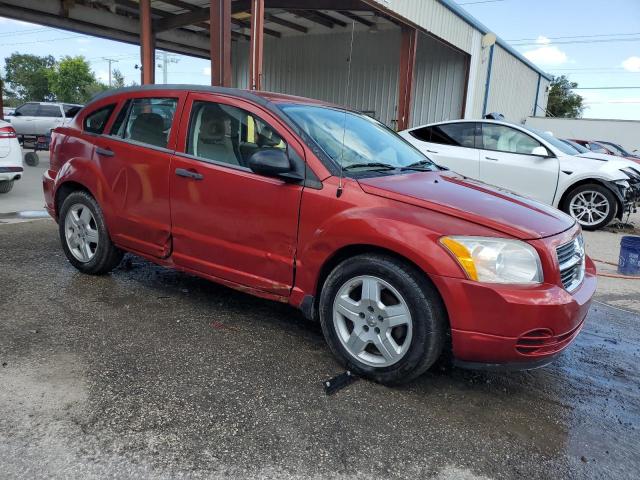 1B3HB48B68D546026 - 2008 DODGE CALIBER SXT RED photo 4