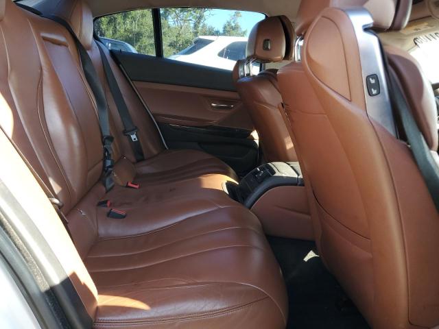 WBA6B2C58FGB99712 - 2015 BMW 650 I GRAN COUPE WHITE photo 10