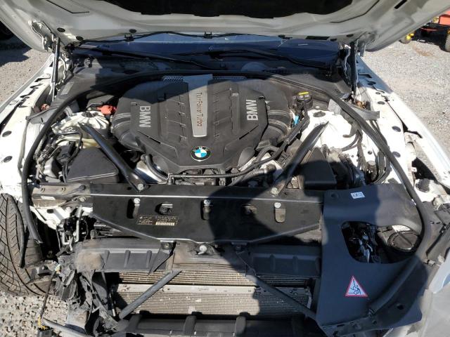 WBA6B2C58FGB99712 - 2015 BMW 650 I GRAN COUPE WHITE photo 11