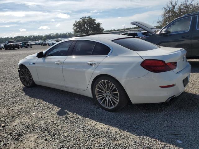 WBA6B2C58FGB99712 - 2015 BMW 650 I GRAN COUPE WHITE photo 2