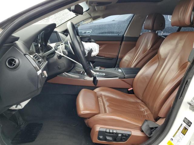 WBA6B2C58FGB99712 - 2015 BMW 650 I GRAN COUPE WHITE photo 7