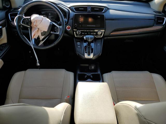 2HKRW2H86KH671240 - 2019 HONDA CR-V EXL WHITE photo 8