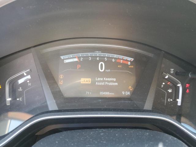 2HKRW2H86KH671240 - 2019 HONDA CR-V EXL WHITE photo 9