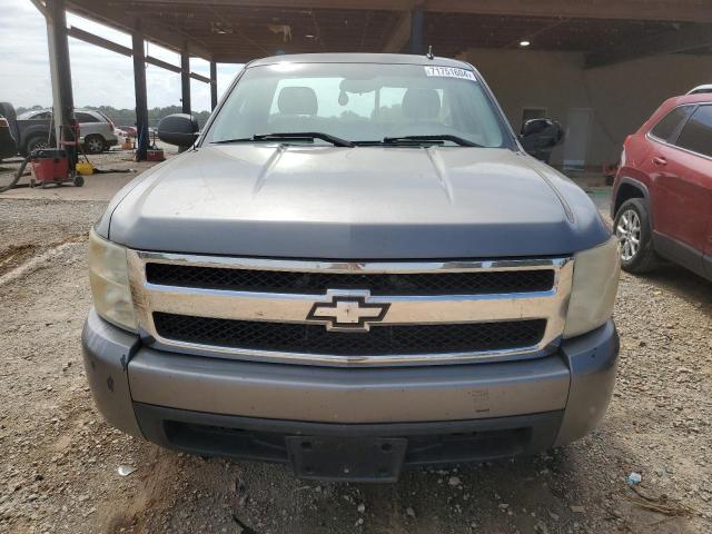 1GCEC14CX7Z553753 - 2007 CHEVROLET SILVERADO C1500 GRAY photo 5