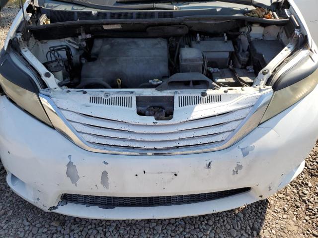 5TDKK3DC2CS274004 - 2012 TOYOTA SIENNA LE WHITE photo 12