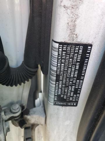 3VWHP7AT4CM622602 - 2012 VOLKSWAGEN BEETLE 白色 照片 12