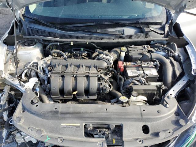 3N1AB7AP6JY304091 - 2018 NISSAN SENTRA S SILVER photo 11