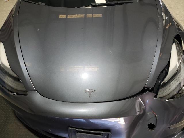 5YJ3E1EA6NF370688 - 2022 TESLA MODEL 3 GRAY photo 11