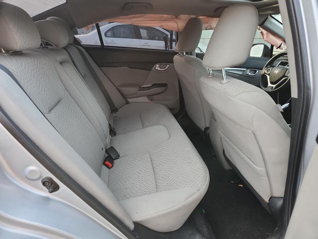 2HGFB2F89EH520988 - 2014 HONDA CIVIC EX SILVER photo 10