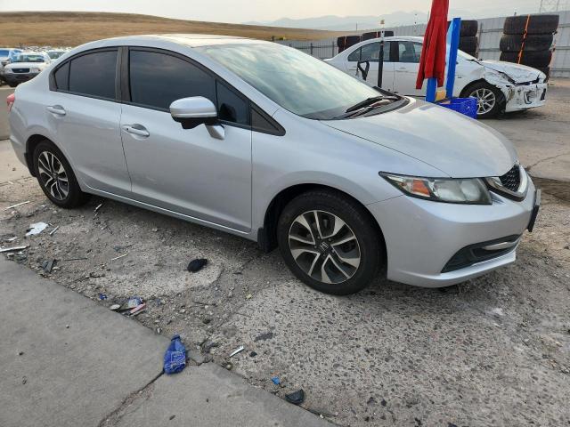 2HGFB2F89EH520988 - 2014 HONDA CIVIC EX SILVER photo 4