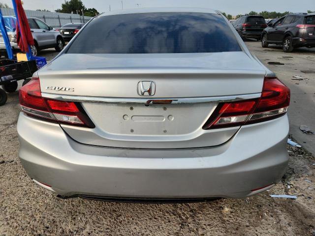 2HGFB2F89EH520988 - 2014 HONDA CIVIC EX SILVER photo 6
