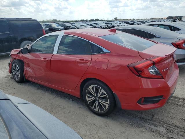 2HGFC1F74HH652415 - 2017 HONDA CIVIC EXL RED photo 2