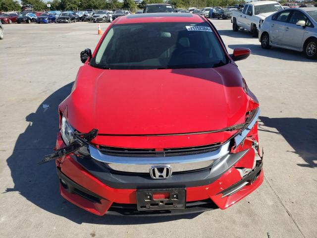 2HGFC1F74HH652415 - 2017 HONDA CIVIC EXL RED photo 5