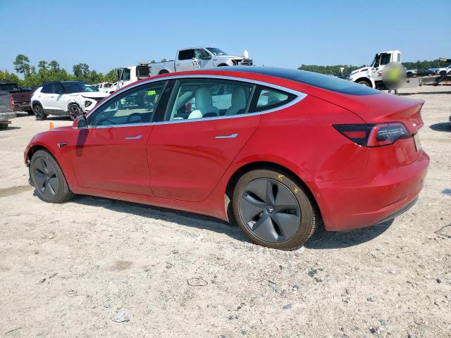 5YJ3E1EB7KF390887 - 2019 TESLA MODEL 3 Rouge photo 2