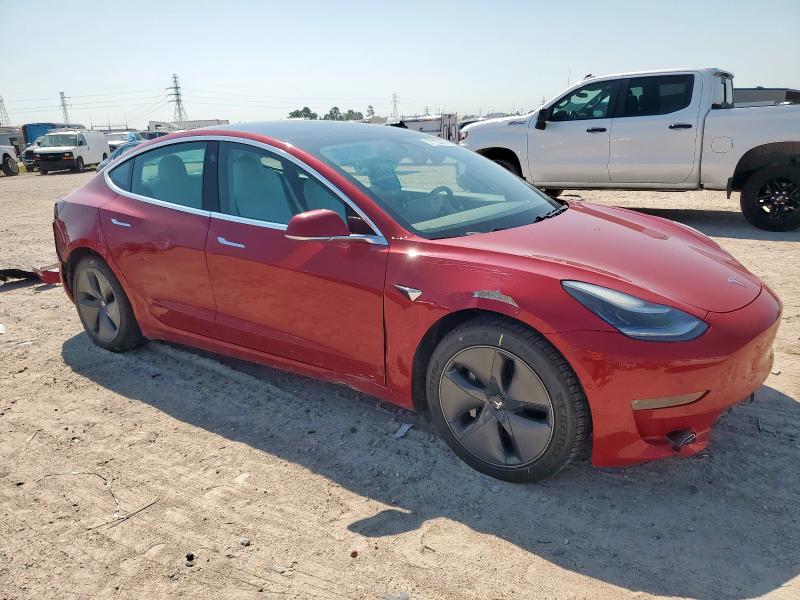 5YJ3E1EB7KF390887 - 2019 TESLA MODEL 3 Rouge photo 4