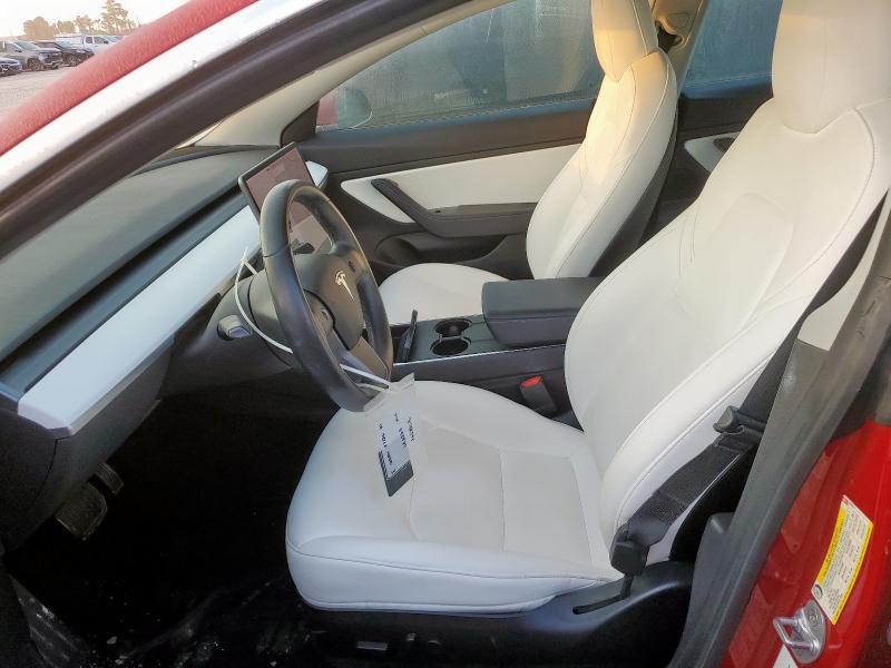 5YJ3E1EB7KF390887 - 2019 TESLA MODEL 3 Rouge photo 7