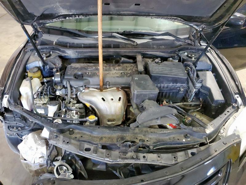 4T1BE46K98U204368 - 2008 TOYOTA CAMRY CE BLACK photo 11