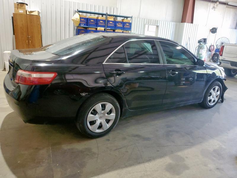 4T1BE46K98U204368 - 2008 TOYOTA CAMRY CE BLACK photo 3