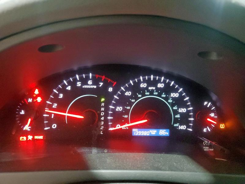 4T1BE46K98U204368 - 2008 TOYOTA CAMRY CE BLACK photo 9