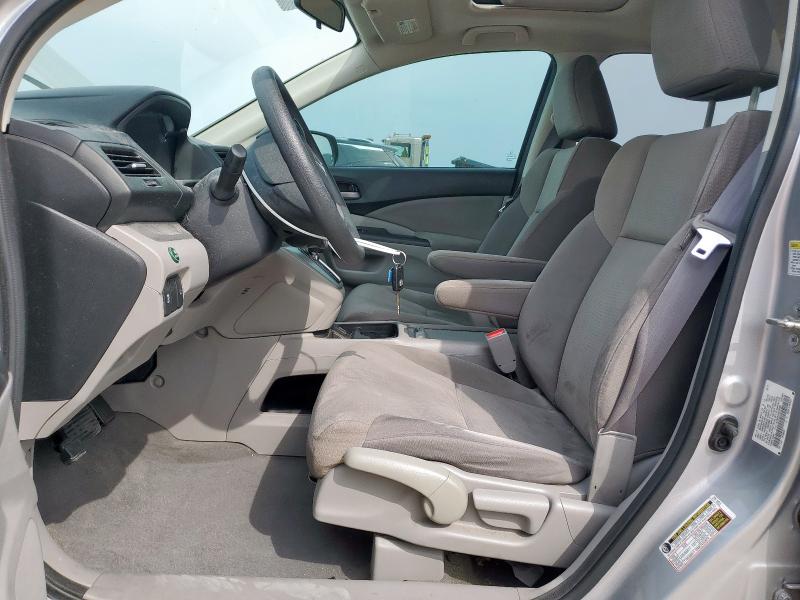 3CZRM3H52EG705036 - 2014 HONDA CR-V EX SILVER photo 7