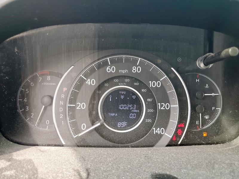 3CZRM3H52EG705036 - 2014 HONDA CR-V EX SILVER photo 9