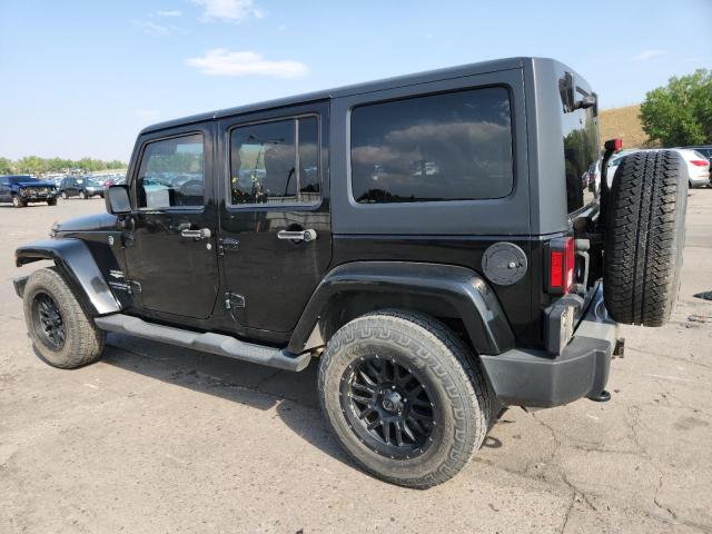 1C4BJWEG0DL643970 - 2013 JEEP WRANGLER U SAHARA BLACK photo 2