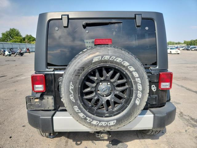 1C4BJWEG0DL643970 - 2013 JEEP WRANGLER U SAHARA BLACK photo 6