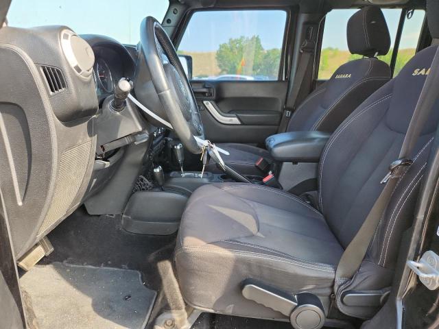 1C4BJWEG0DL643970 - 2013 JEEP WRANGLER U SAHARA BLACK photo 7