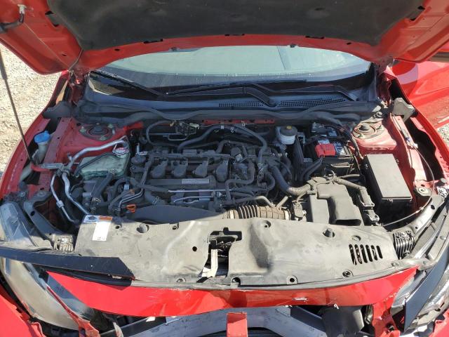 SHHFK7H57JU203644 - 2018 HONDA CIVIC EX წითელი ფოტო 11