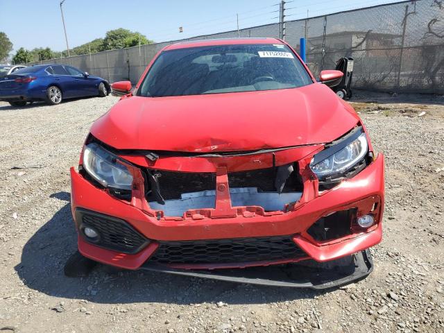 SHHFK7H57JU203644 - 2018 HONDA CIVIC EX წითელი ფოტო 5