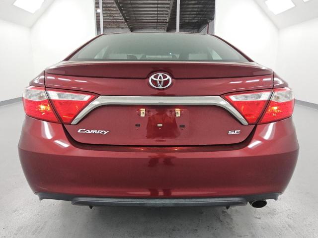 4T1BF1FK2HU762736 - 2017 TOYOTA CAMRY LE RED photo 6