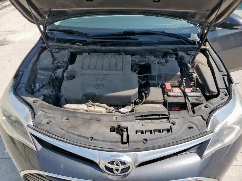 4T1BK1EB1GU236612 - 2016 TOYOTA AVALON XLE GRAY photo 11