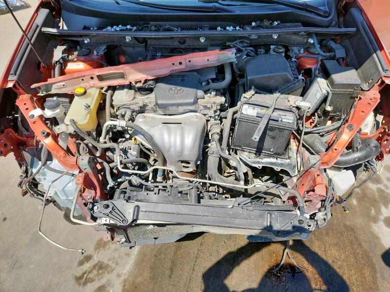 JTMWFREV2FD050241 - 2015 TOYOTA RAV4 XLE ORANGE photo 12