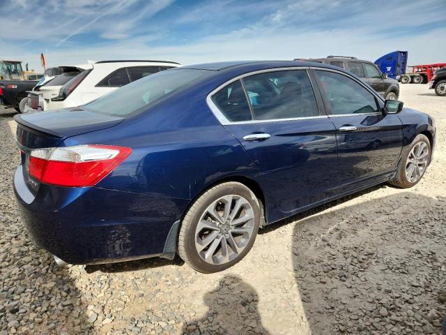 1HGCR2F55FA044565 - 2015 HOND ACCORD SPORT BLUE photo 3